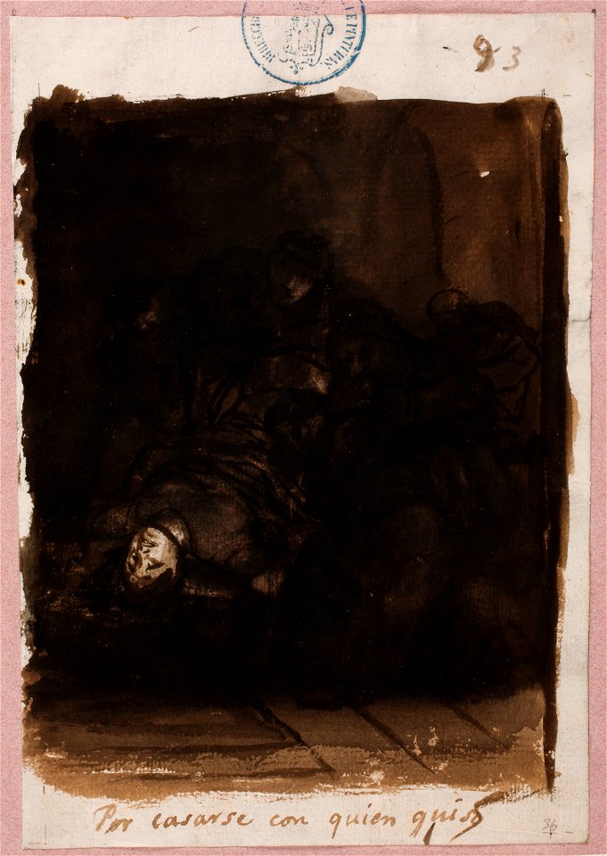 Goya - Por casarse con quien quiso, D04081