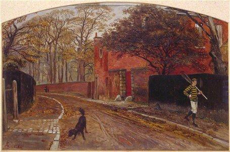 Ford Madox Brown (1821-1893) - Platt Lane - N05383 - National Gallery. Free illustration for personal and commercial use.