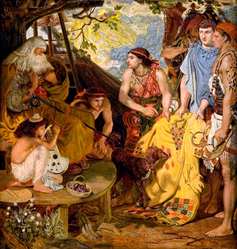 Ford Madox Brown - Jacobo y la túnica de José