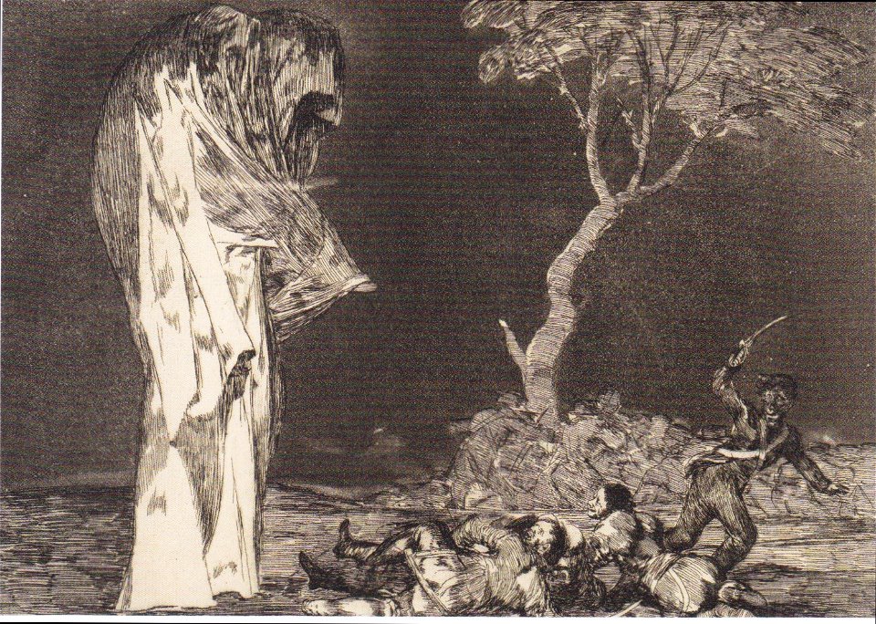 Goya - Torheit der Furcht -1819-23