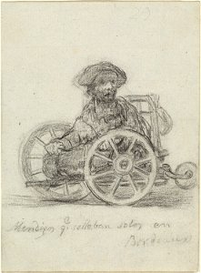 Goya - Mendigos que se llevan solos en Bordeaux (Beggars Who Get about on Their Own in Bordeaux)
