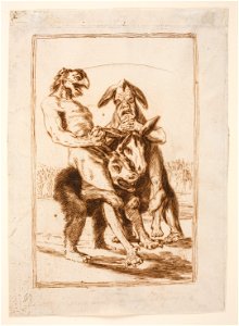 Goya - Sueño 8. Los Zanganos de las Brujas, D04204