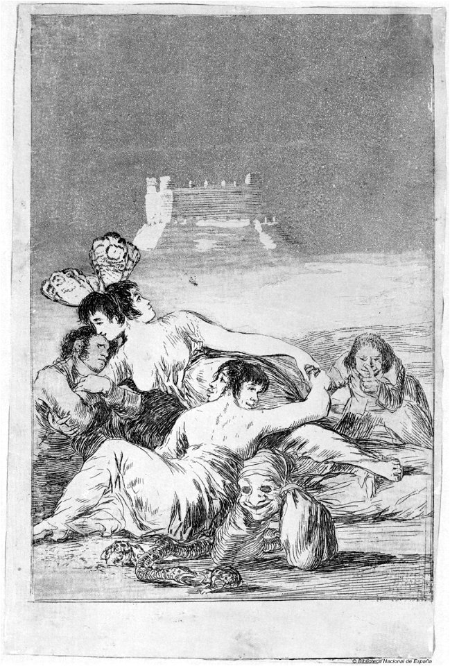 Goya - Sueño. De la mentira y la ynconstancia, bdh0000070739, 1797