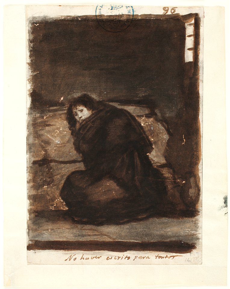 Goya - No haver escrito para tontos, D04082