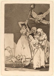 Goya - Ya van desplumados (There They Go Plucked)
