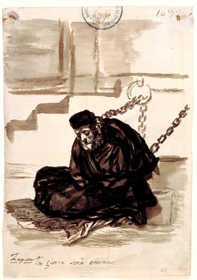 Goya - Zapata tu gloria será eterna, D04090