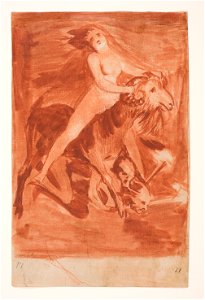 Goya - Vuelo de brujas, D03963