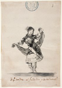 Goya - Á que bendra el faldellin y los calzones, D03944