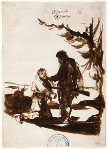 Goya -El pelado de Ybides, D04039