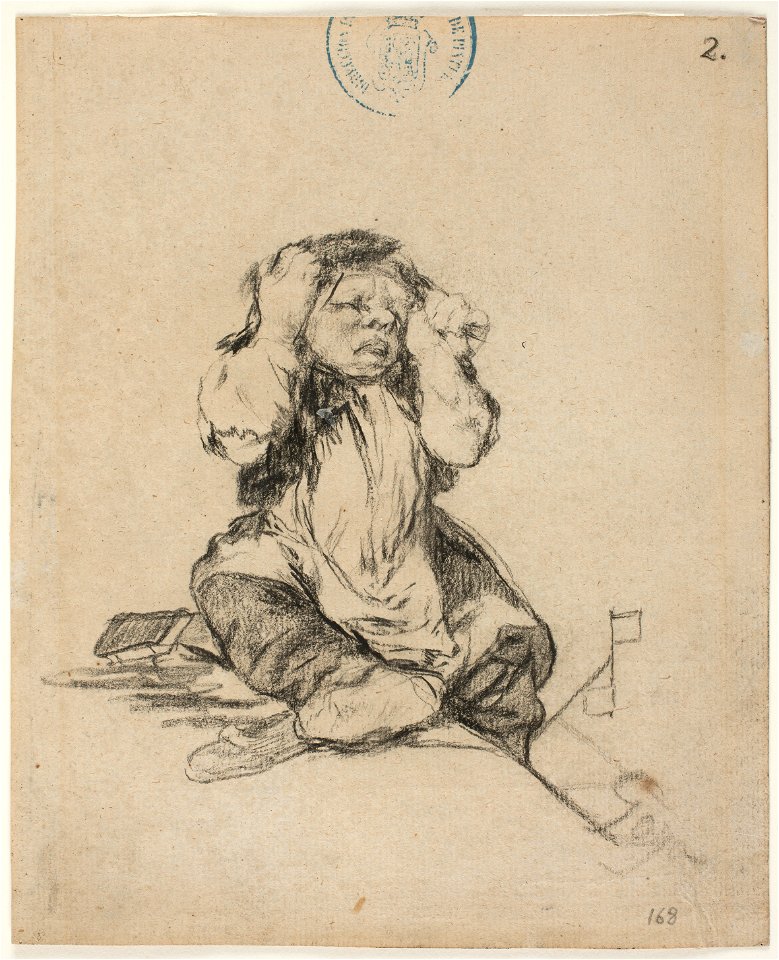 Goya - Niño llorón, D04060