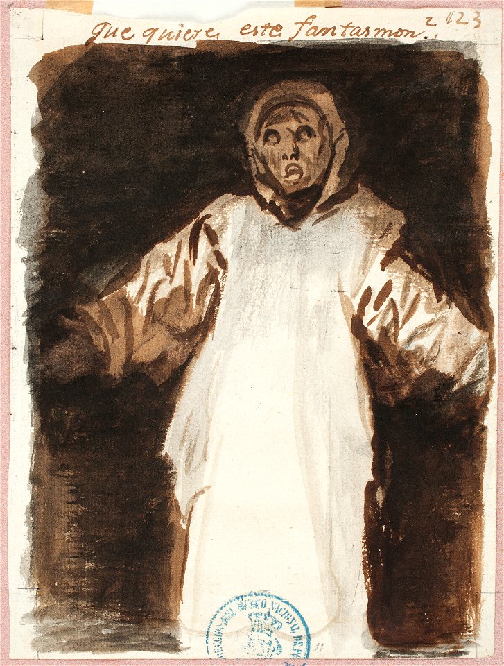 Goya - Que quiere este fantasmon, D04096