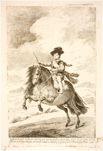 Goya Equestrian portrait of Prince Baltasar Carlos velazquez