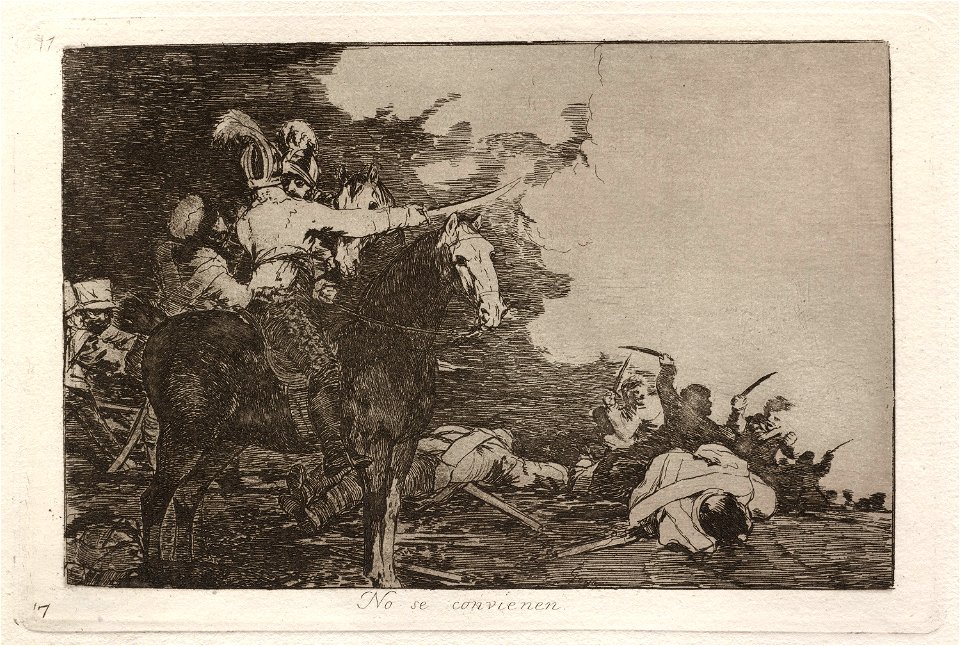 Goya - No se convienen (They Do Not Agree)