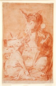 Goya - Si sabrá mas el discipulo, D04238