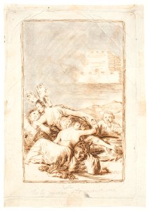 Goya - Sueño 14. Sueño De la mentira y la ynconstancia, D03916