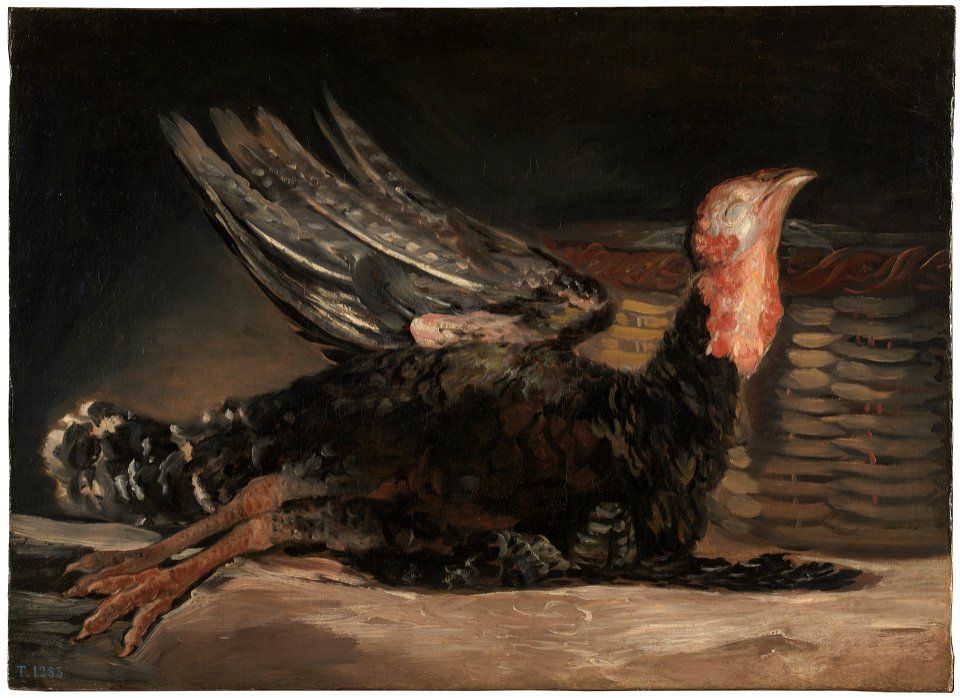 Dead Turkey by Francisco de Goya