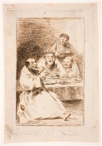 Goya - Sueño 25. Sueño De unos hombres que se nos comian, D03918