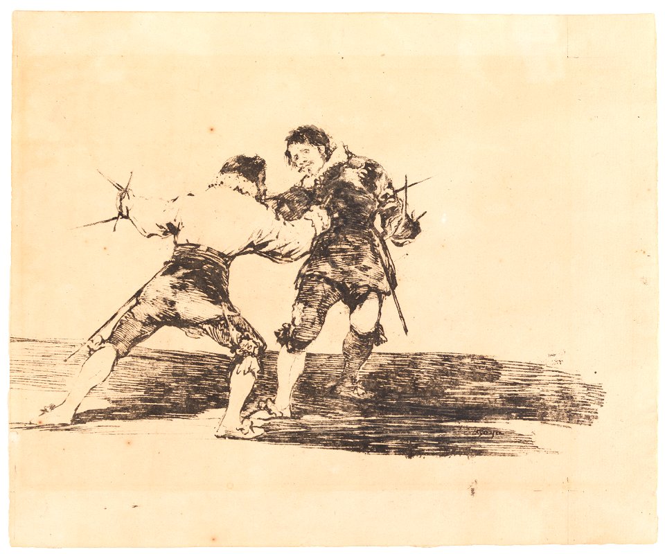 Goya Old fashioned duel