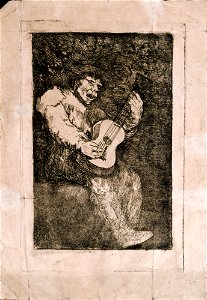 Goya y Lucientes, Francisco de - The Blind Singer - Google Art Project