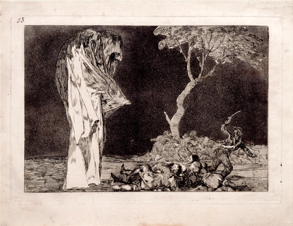 Goya y Lucientes, Francisco de - Fearful Folly - Google Art Project