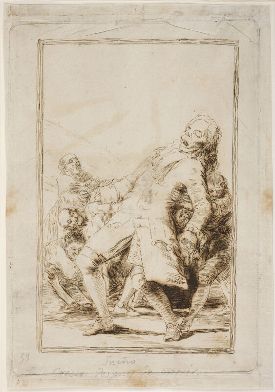 Goya - Sueño 16. Crecer despues de morir, D03917, D03924