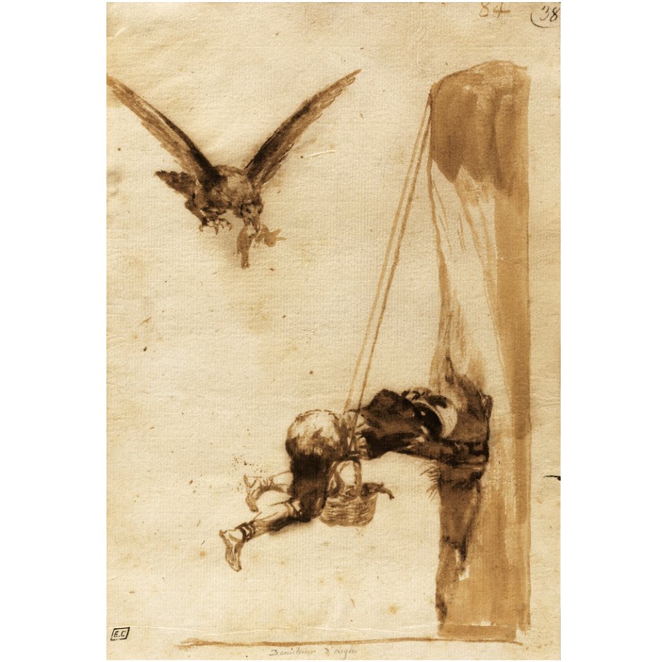 Goya - THE EAGLE HUNTER, F.h