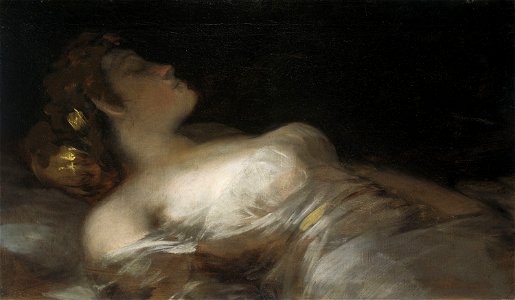 Francisco de Goya - El Sueño (ca.1800)