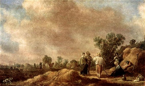 Goyen 1630 Haymaking
