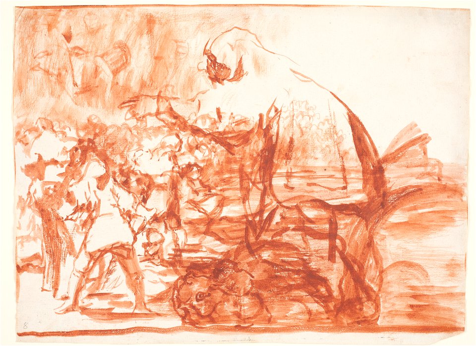 Goya Disparate desordenado drawing