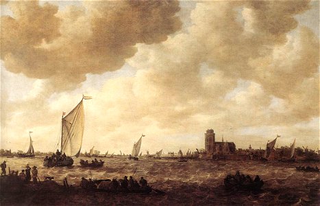 Goyen 1644-53 View of Dordrecht