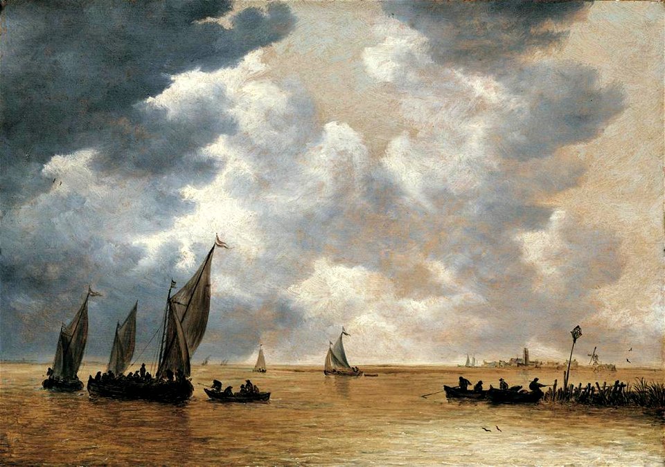 Goyen 1652-54 An Estuary Scene