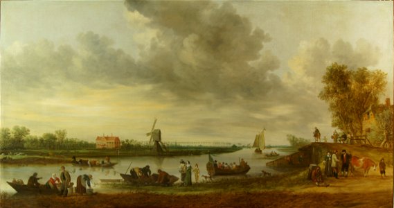 Goyen 1642 Landscape with Huys Roucoop