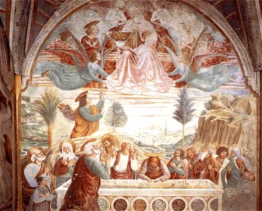 Gozzoli, Benozzo - Assumption of the Virgin - 1484