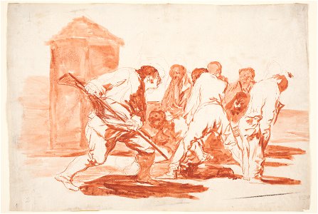 Goya Disparate cruel drawing