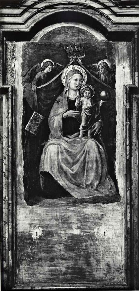 Gozzoli - Madonna con Bambino e angeli, 1447 - 1449, Chiesa dei SS. Domenico e Sisto