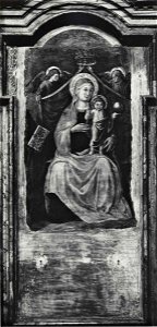 Gozzoli - Madonna con Bambino e angeli, 1447 - 1449, Chiesa dei SS. Domenico e Sisto