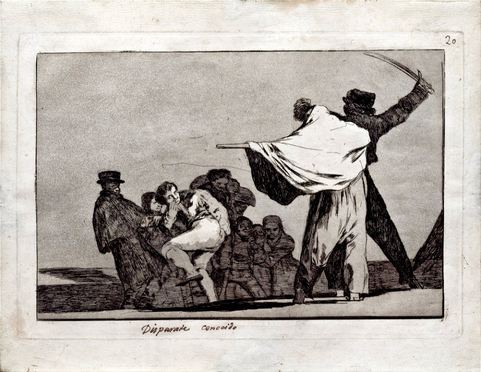 Goya y Lucientes, Francisco de - Well-Know Folly - Google Art Project