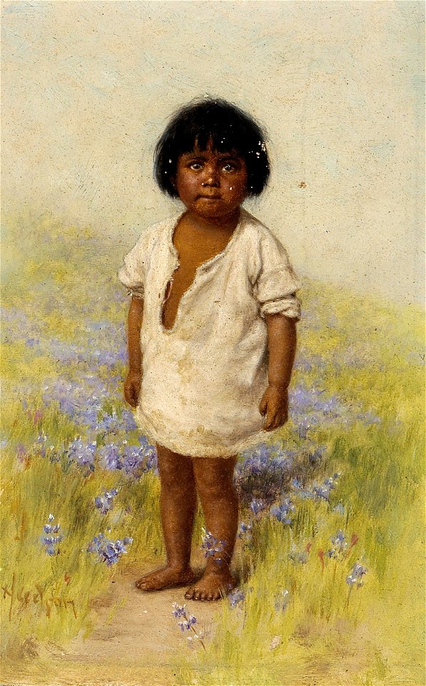 Grace Carpenter Hudson - Pomo child, 1898 (no. 118)