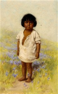 Grace Carpenter Hudson - Pomo child, 1898 (no. 118)
