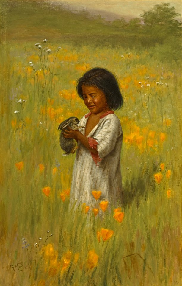 Grace Carpenter Hudson - Jack Rabbit (Shi-Ko-Da) Culin, 1919