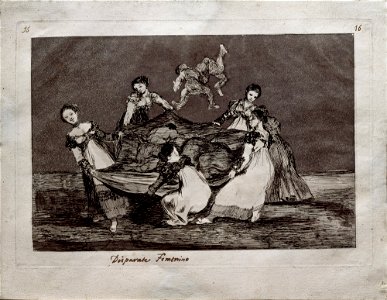 Goya y Lucientes, Francisco de - Feminine Folly - Google Art Project