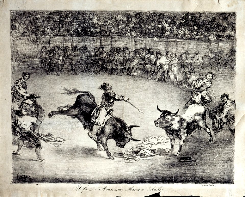Goya y Lucientes, Francisco de - The Famous American, Mariano Ceballos - Google Art Project