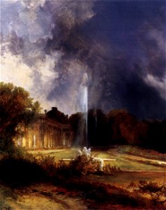 Carl Blechen - Sanssouci Palace - WGA2246