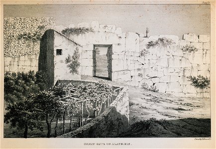 Graet gate at Alatrium - Dodwell Edward - 1834