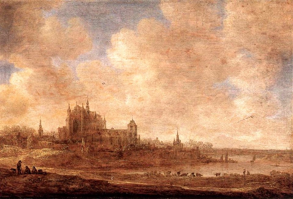 Goyen 1643 View of Leiden