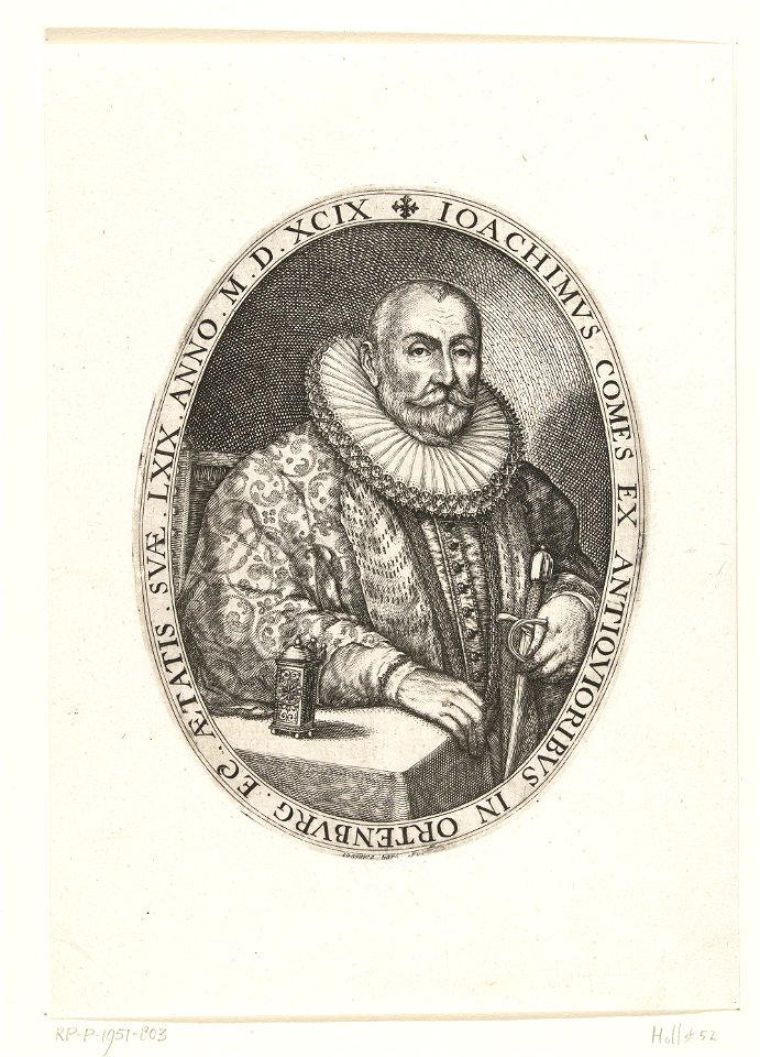 Graf Joachim von Ortenburg Joannes Barra Rijksmuseum Amsterdam RP-P-1951-803