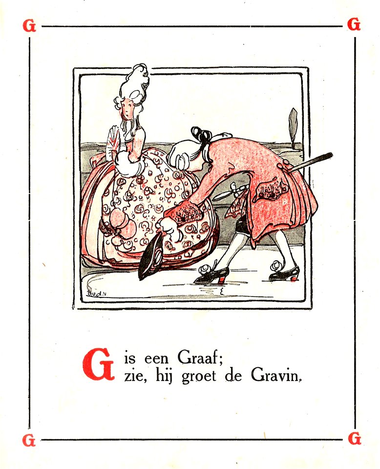 Graaf uit A dat is Aafje (1918) van Bas van der Veer