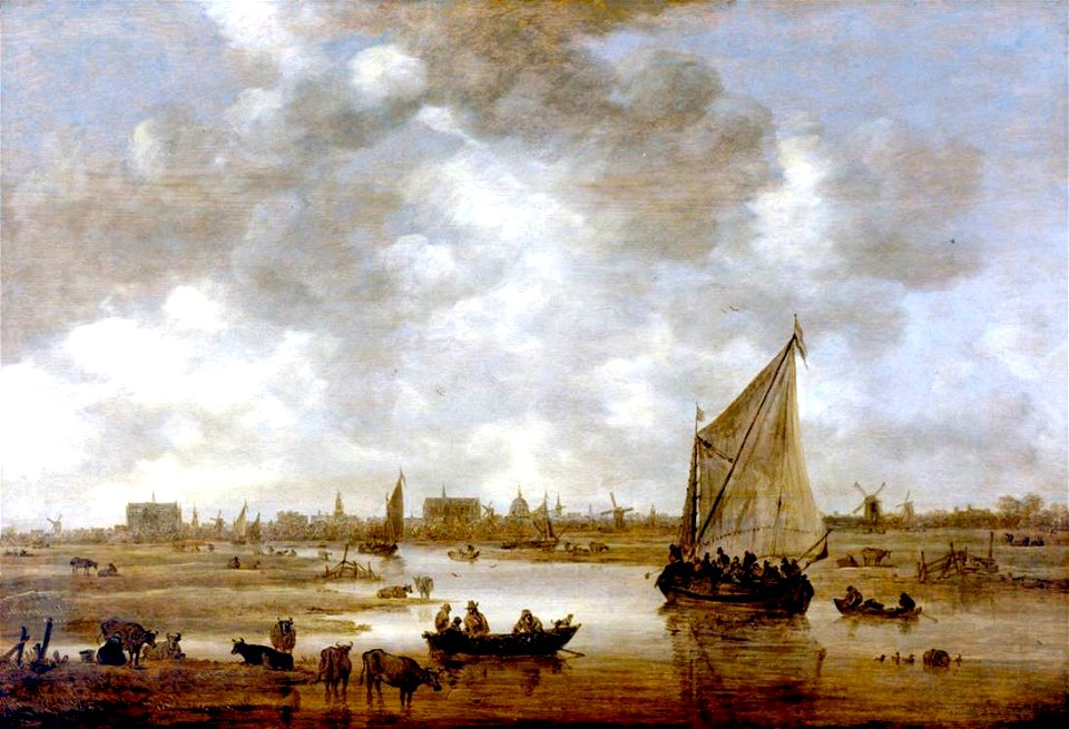 Goyen 1650 View of Leiden from the Northeast