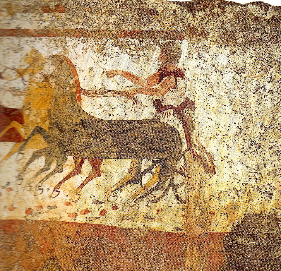 Grab der Nereide Quadriga