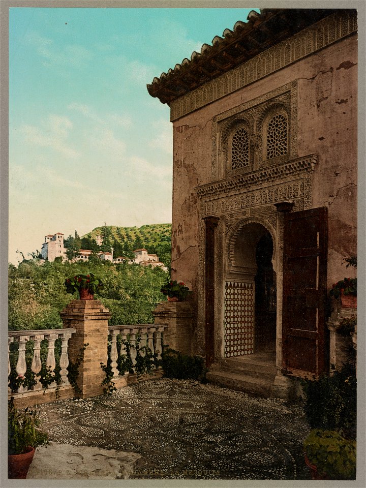 Granada. Alhambra. La Mesquita LCCN2017660375